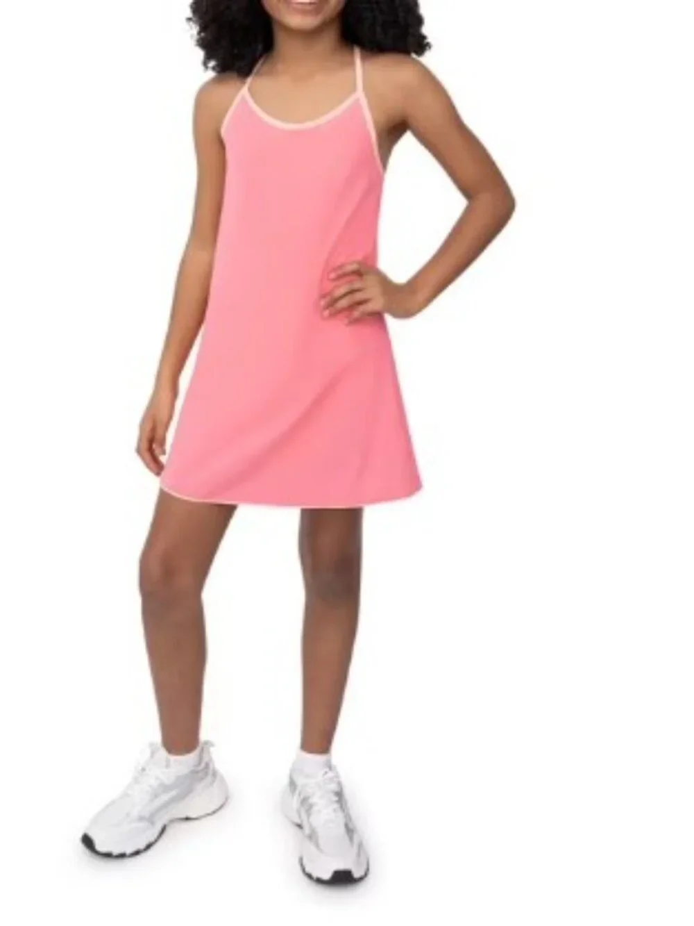 New!  High End Outdoor Voices Girls Dress with built in shorts
